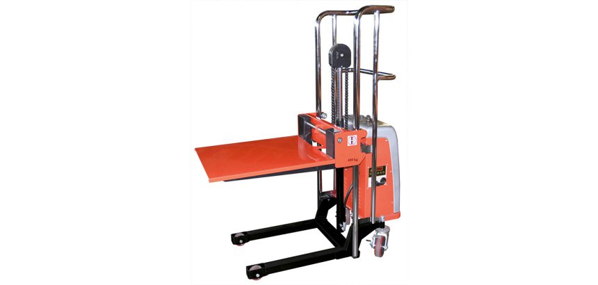Gerbeur semi-électrique 400 kg hauteur d'élévation