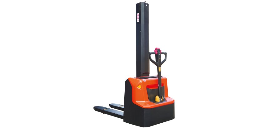 Gerbeur électrique lithium avec mât poutre 1200 kg élévation 1600 mm