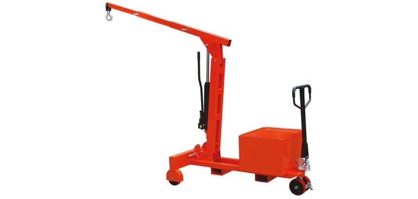Grue d’atelier porte-à-faux manuelle 550 kg