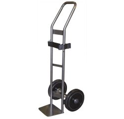 Diable pour charge cylindrique 200 kg roues caoutchouc noir (RSN)