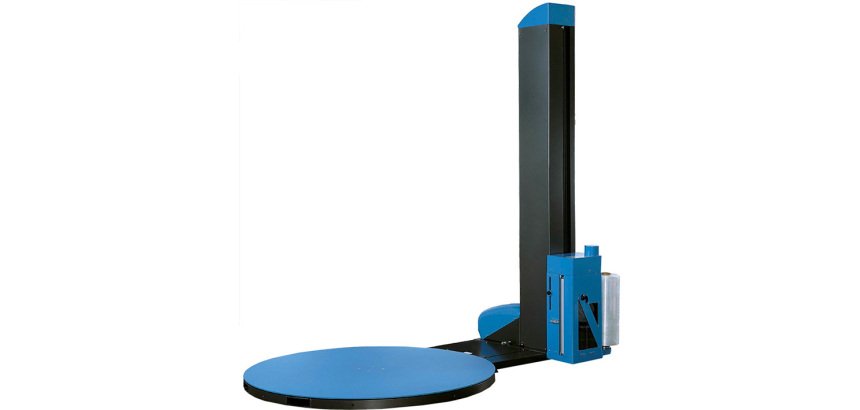 Banderoleuse premium avec pesage intégré et pré-étirage motorisé EXP-103W-PLUS