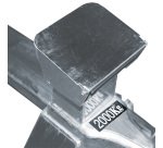 Système mobile de pesage galvanisé 2000 kg