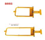 Barrière pivotante de sécurité réglable à ressort