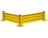 Poteau et barrière de protection de différentes dimensions