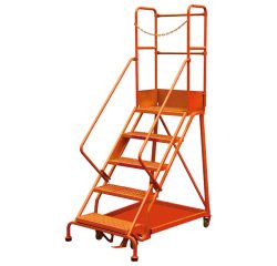 Escabeau de sécurité à immobilisation automatique 5 marches