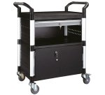 Servante à tiroir 250 kg 3 plateaux / 1 tiroir / 1 coffre