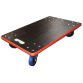 Plateau roulant bois 450 kg 600 x 400 mm roues caoutchouc non marquantes