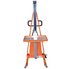 Gerbeur semi-électrique positionneur de travail 150 kg