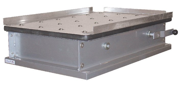 Option plateau à billes tables 1010 x 520 mm