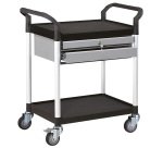 Servante à tiroir 250 kg 2 plateaux / 2 tiroirs