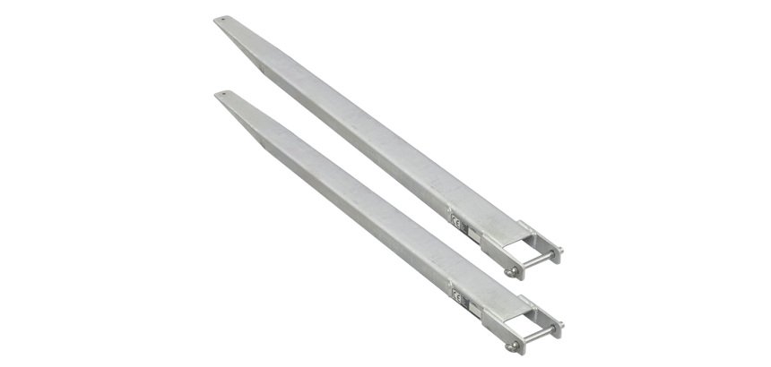 Rallonges de fourches ouvertes 2400 mm 2500 kg