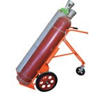 Diable porte-bouteilles (2 bouteilles)