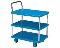 Servante plastique 200 kg 3 plateaux