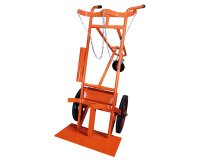 Diable porte-bouteilles (2 bouteilles)