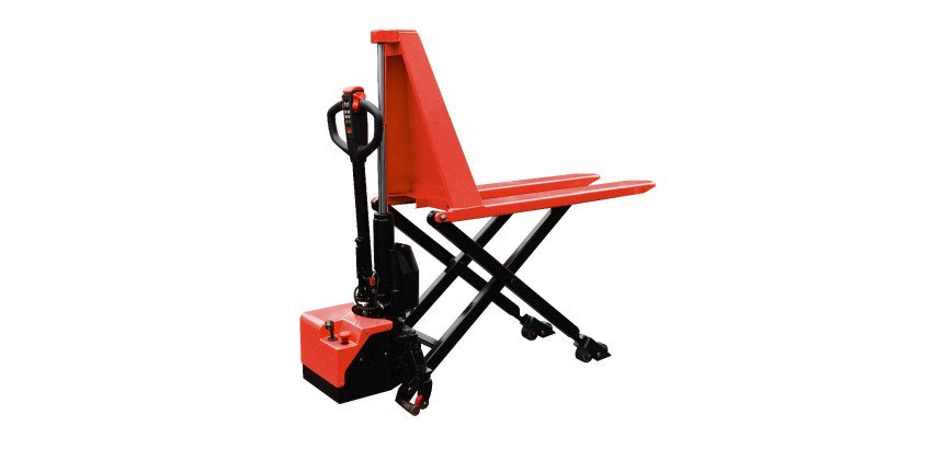 Transpalette électrique haute levée électrique 800mm 1000kg fourches 1140x560mm