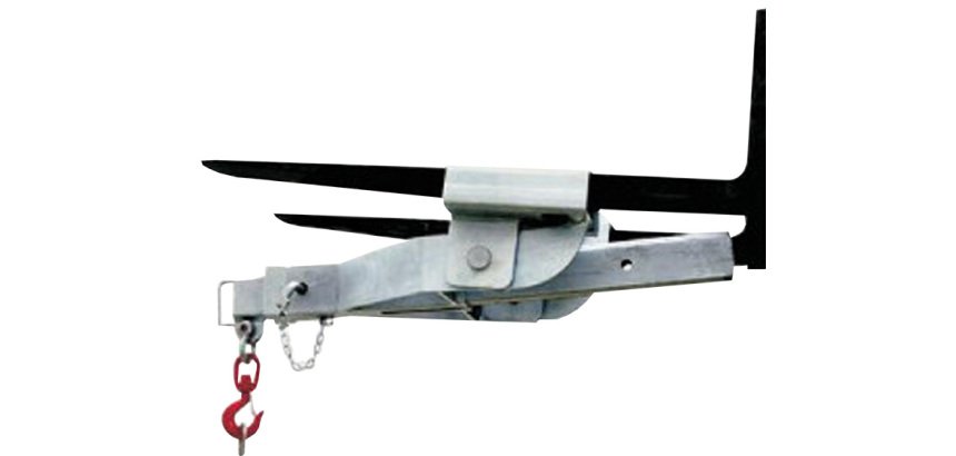 Potence galvanisée pour chariot élévateur