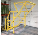 Barrière écluse basculante