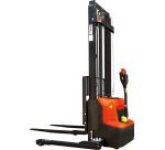 Gerbeur électrique lithium longerons encadrants capacité 1200 kg levée 2814 mm