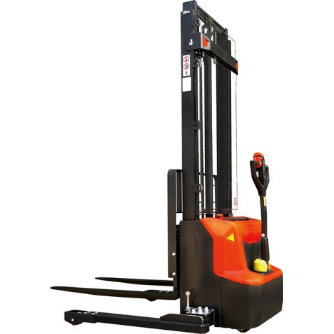 Gerbeur électrique lithium longerons encadrants capacité 1200?kg levée 2814 mm