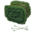 Liens à deux boucles acier plastifié différentes longueurs - Boîte de 1000