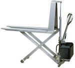Transpalette électrique haute levée inox 316 1000 kg largeur 560 mm