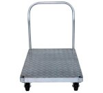 Chariot aluminium charge lourde 900 kg plateau 1525 x 760 mm