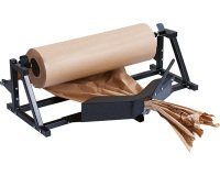 Dérouleur / coupeur / froisseur rouleau papier vertical longueur maxi rouleau 2000 mm