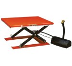 Table élévatrice électrique extra-plate 2000 kg dimensions plateforme 1600 x 1200 mm