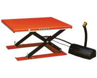 Table élévatrice électrique extra-plate 2000 kg dimensions plateforme 1600 x 1200 mm