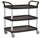 Servante polyvalente 250 kg 3 grands plateaux