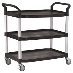 Servante polyvalente 250 kg 3 grands plateaux