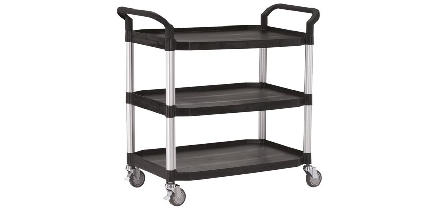Servante polyvalente 250 kg 3 grands plateaux