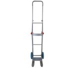 Diable maraîchers poignée ouverte 250kg roues caoutchouc bleu