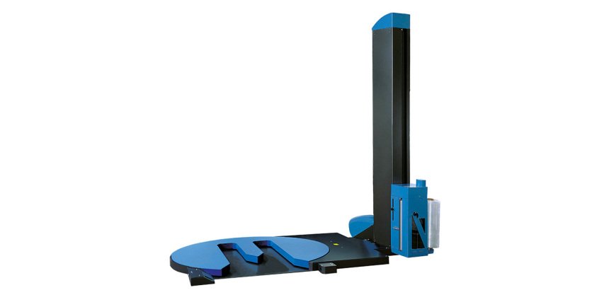 Banderoleuse premium plateau en U avec pré-étirage motorisé EXP-103-PLUSU