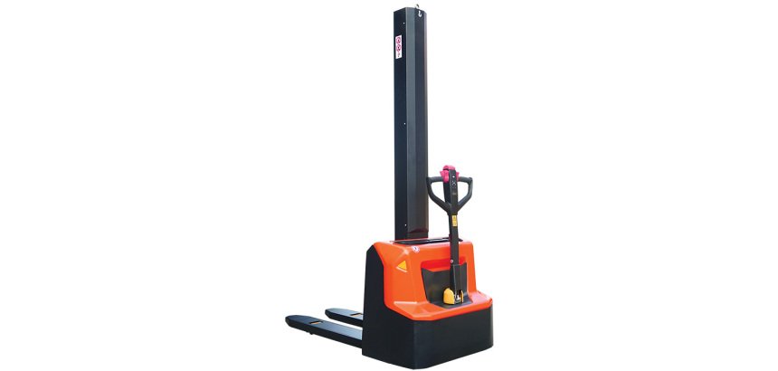 Gerbeur électrique lithium avec mât poutre 1200 kg élévation 2000 mm