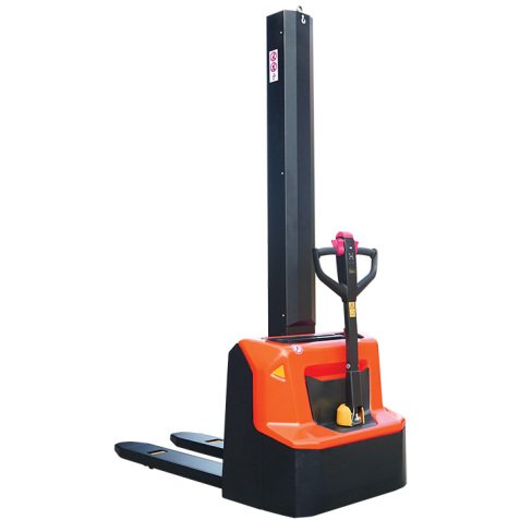 Gerbeur électrique lithium avec mât poutre 1200 kg élévation 2000 mm