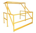 Barrière écluse basculante