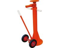 Vérin stabilisateur 45000 kg plaque d'appuie Ø 204