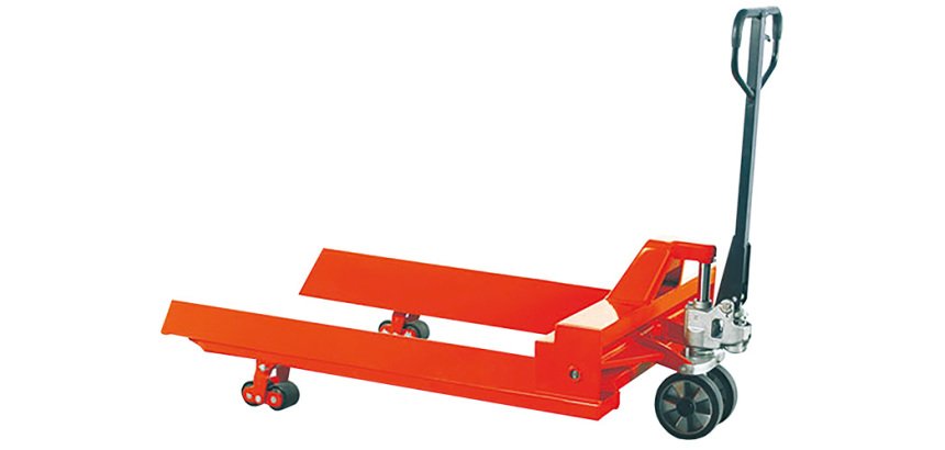Transpalette manuel porte-bobine 2000 kg diamètre 600/800 mm