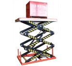 Table élévatrice électrique triple ciseaux 1000 kg