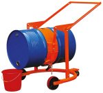 Porte-fût manuel 360 kg