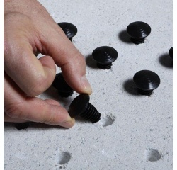Clou Podotactile à Frapper en Polymère FRAPLOX