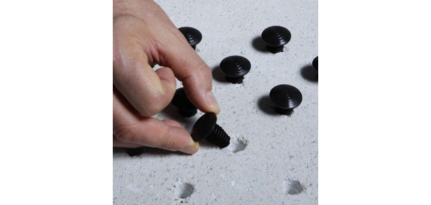 Clou Podotactile à Frapper en Polymère FRAPLOX