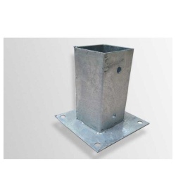 Fourreau pour Poteau Rectangulaire 80 x 40 mm