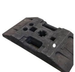 Socle pour poteaux de signalisation