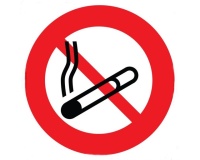 Panneau rond Interdit de Fumer