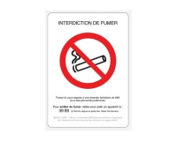 panneau Interdiction de fumer