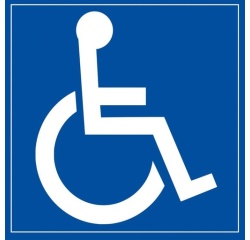 Panneau Signalisation - Personne à Mobilité Réduite