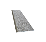 Profil plat minéral  (1500 x 30 mm, Blanc)
