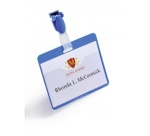 Porte-badges avec clip métallique - par 25